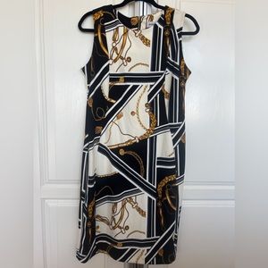 Shelby & Palmer gorgeous chains design dress. Sz 12